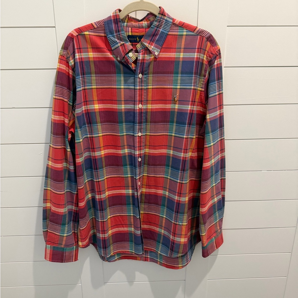 Ralph Lauren Multicolor Plaid Button-Down Shirt